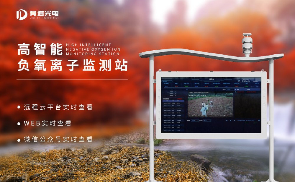 高智能一体化负氧离子监测站先容